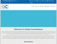 Tablet Screenshot of globalconsol.com